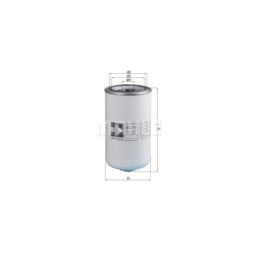 FILTR OLEJU KNEHT OC280 DAF RS180 92-03