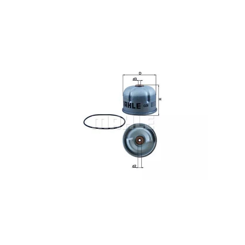 FILTR OLEJU KNEHT OZ6D FORD 2.4-2.5 98-16