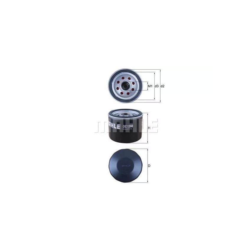 FILTR OLEJU KNEHT OC1290 HONDA 1.6 13-18