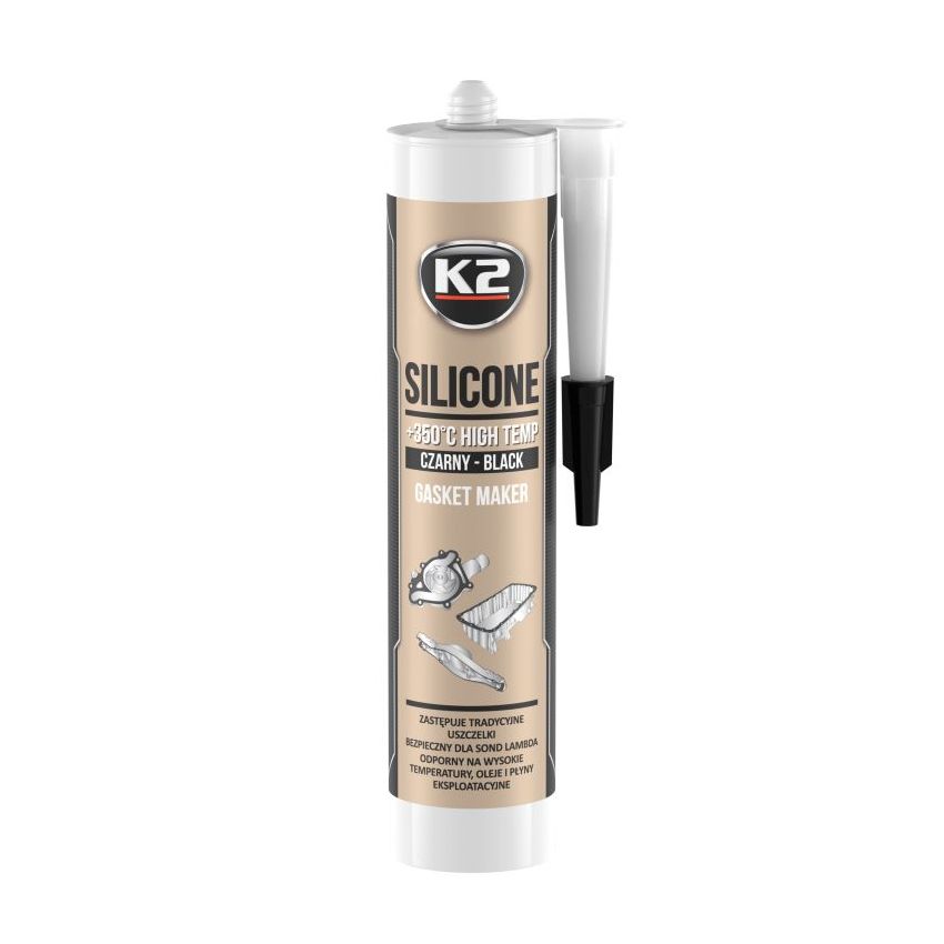 K2 B200 SILIKON CZARNY 300ml
