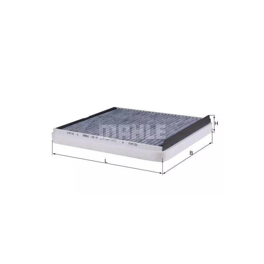 FILTR KABINOWY KNEHT LAK74 OPEL 1.2-2.2 98-15