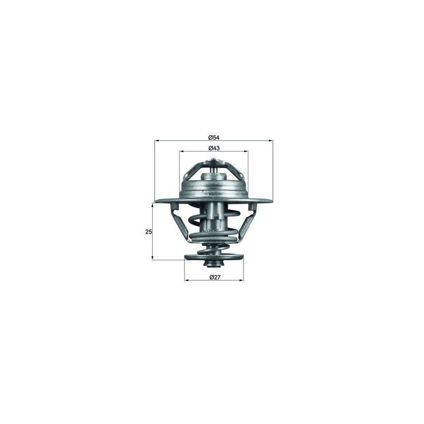 TERMOSTAT MAHLE TX9379D RENAULT 1.9-2.8 80-