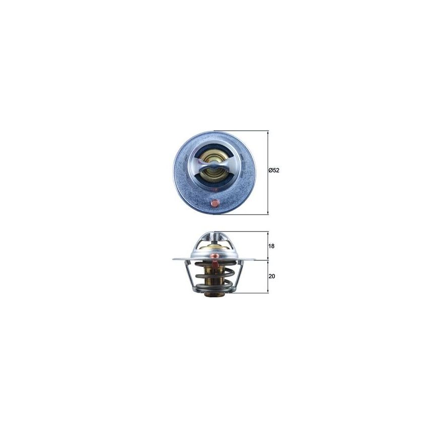 TERMOSTAT MAHLE TX18582D MITSUBISHI 1.1-1.5 04-