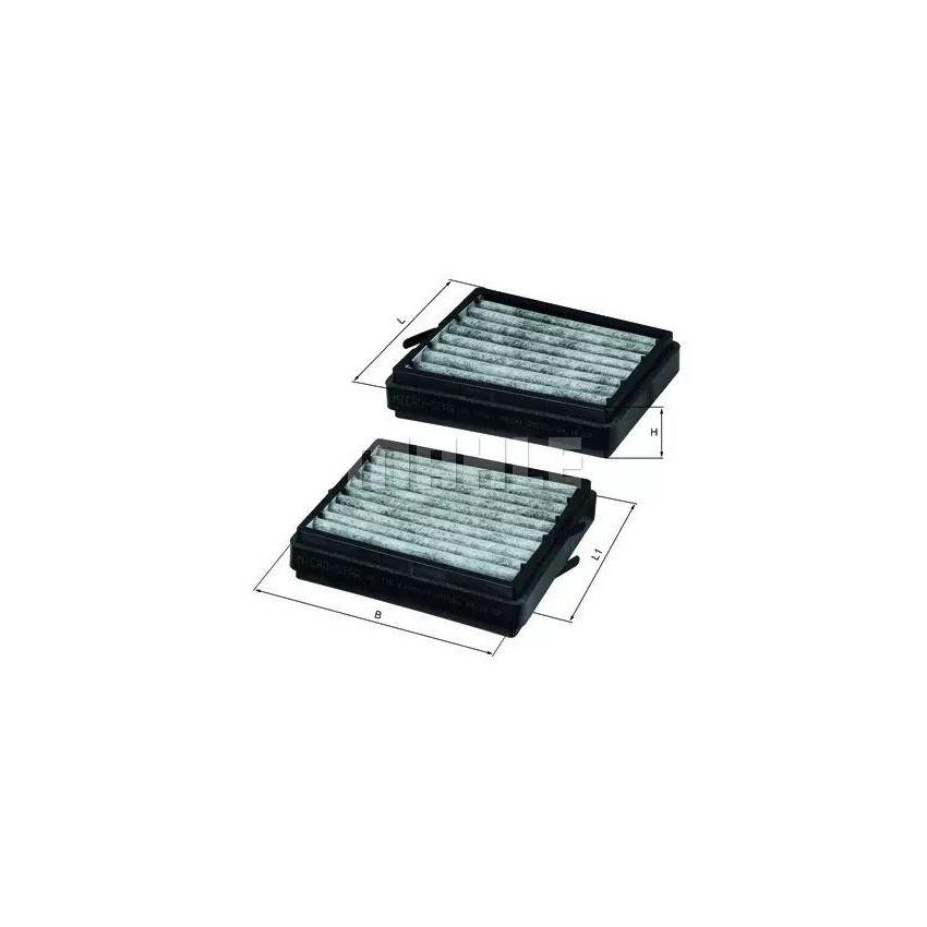 FILTR KABINOWY KNEHT LKK116/S MERCEDES 1.8-6.2 00-11