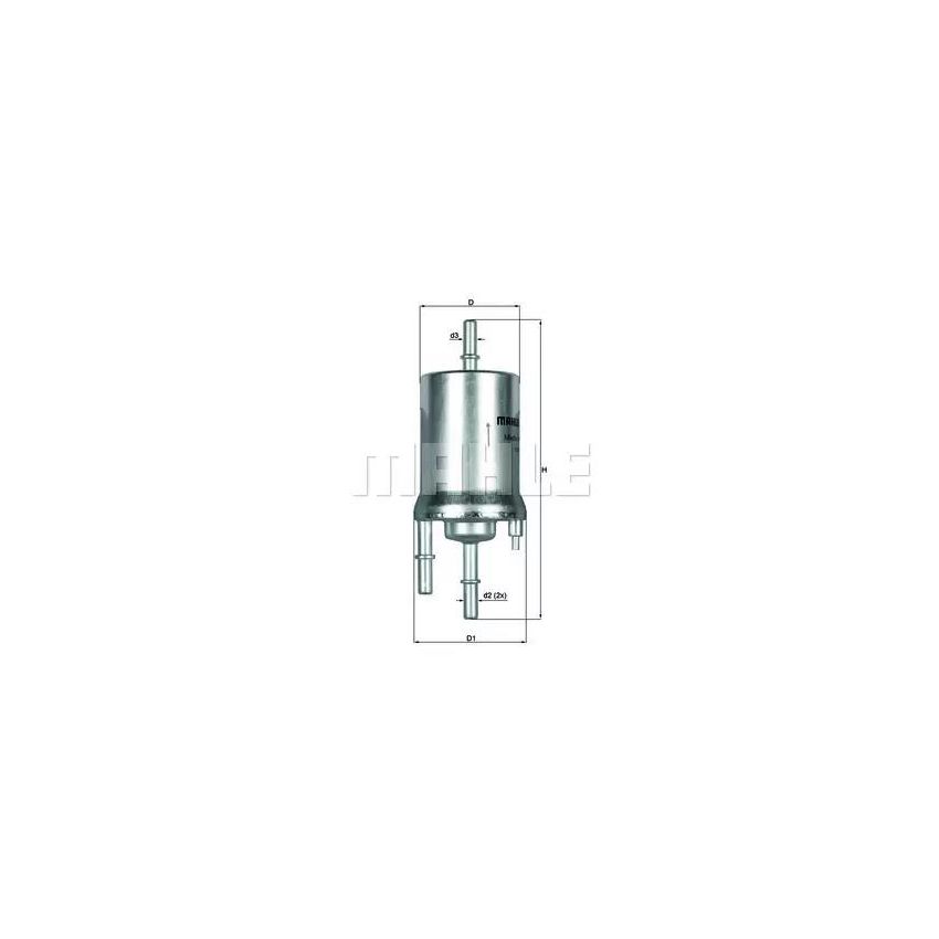 FILTR PALIWA KNEHT KL156/1 VW 1.2-2.0 00-13