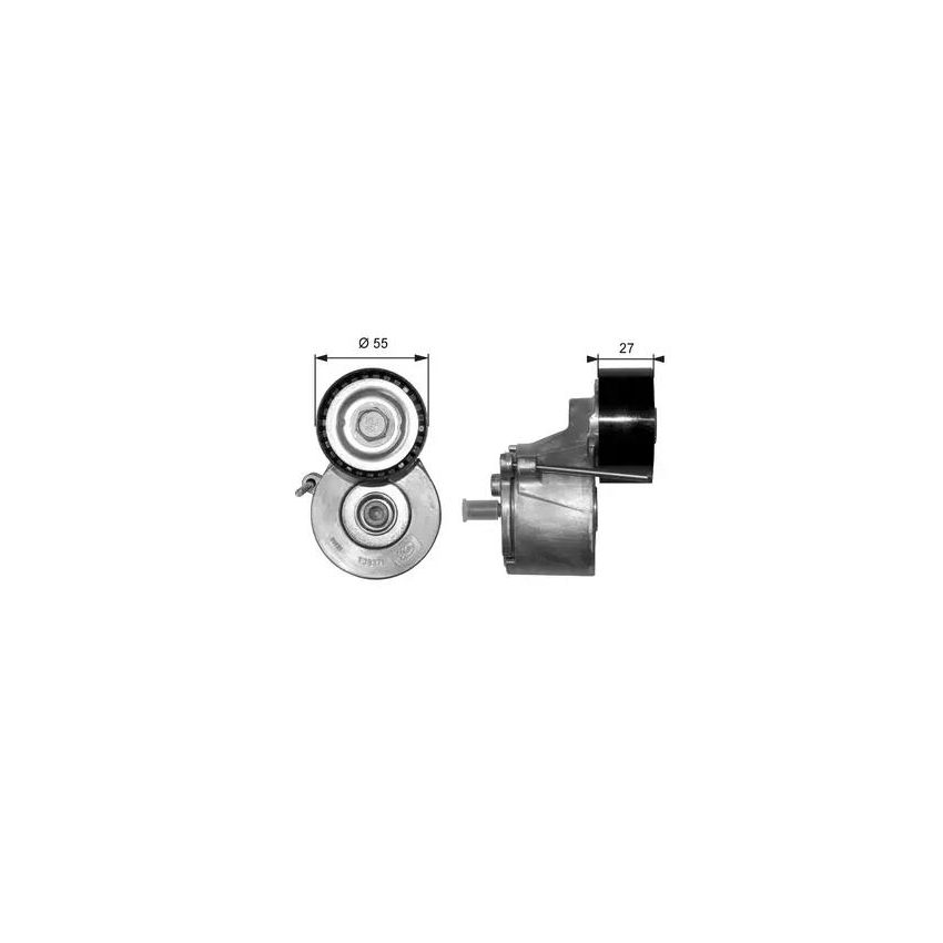 NAPINACZ PASKA GATES T38371 PSA 1.4-1.6HDI 01-