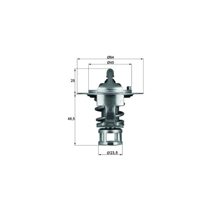 TERMOSTAT MAHLE TX6582 NISSAN 2.8-4.2 85-04