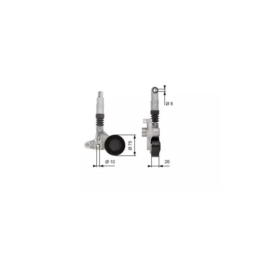 NAPINACZ PASKA GATES T39099 AUDI 2.7TDI-3.0TDI