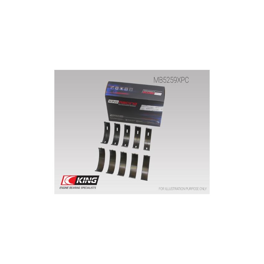 PANEWKI GŁÓWNE KING BEARINGS MB5259XPC STD HONDA RACING 1.6-2.4 90-