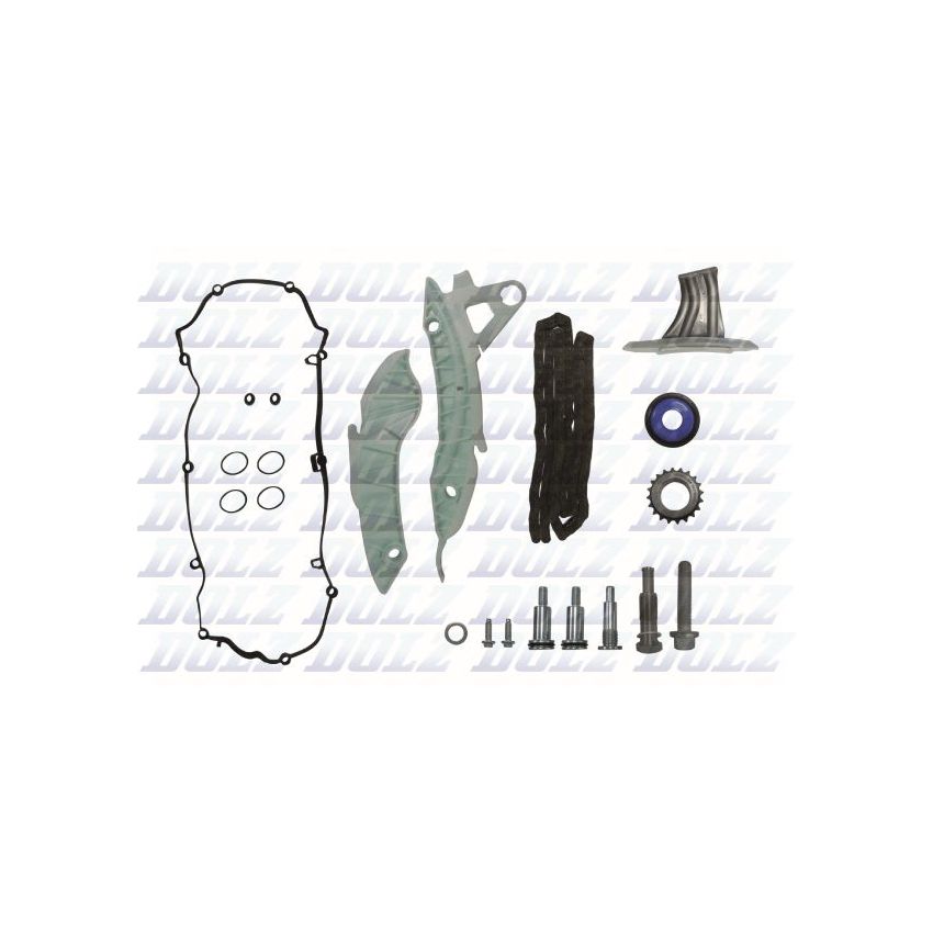 ZESTAW ROZRZĄDU ŁAŃCUCHOWEGO DOLZ SKCB002 PSA 1.6 10-