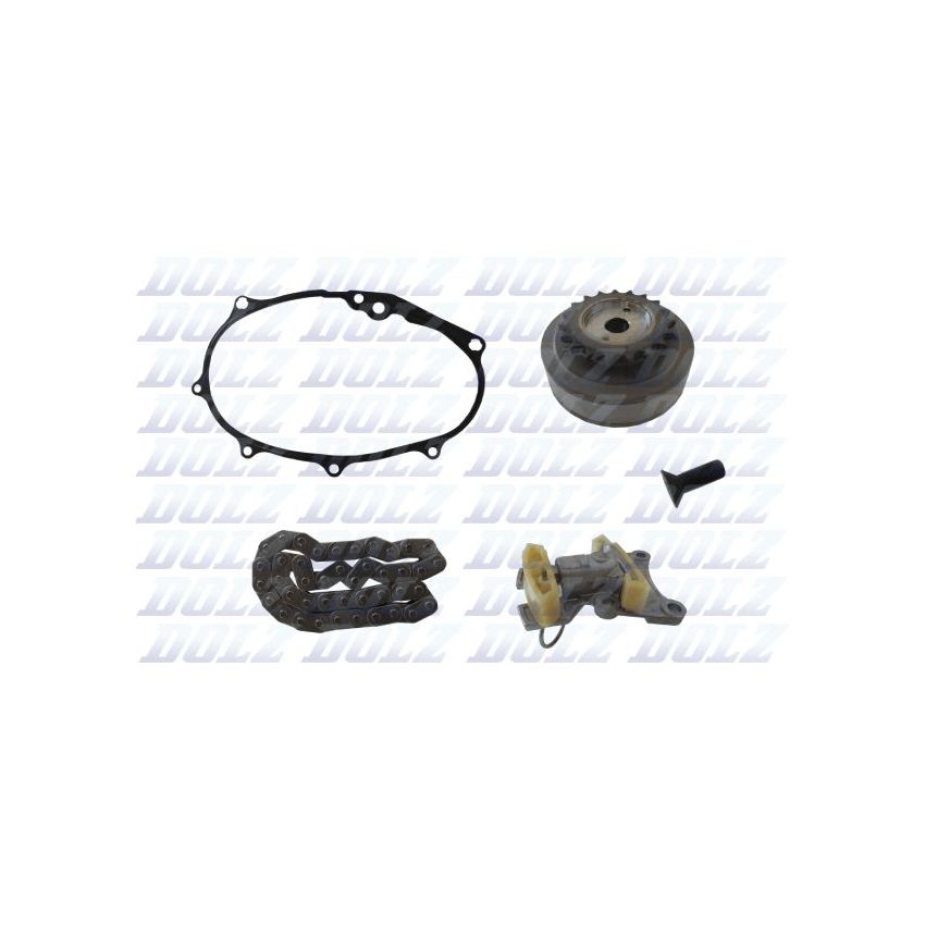ZESTAW ROZRZĄDU ŁAŃCUCHOWEGO DOLZ SKCA005V VW 2.0 03-
