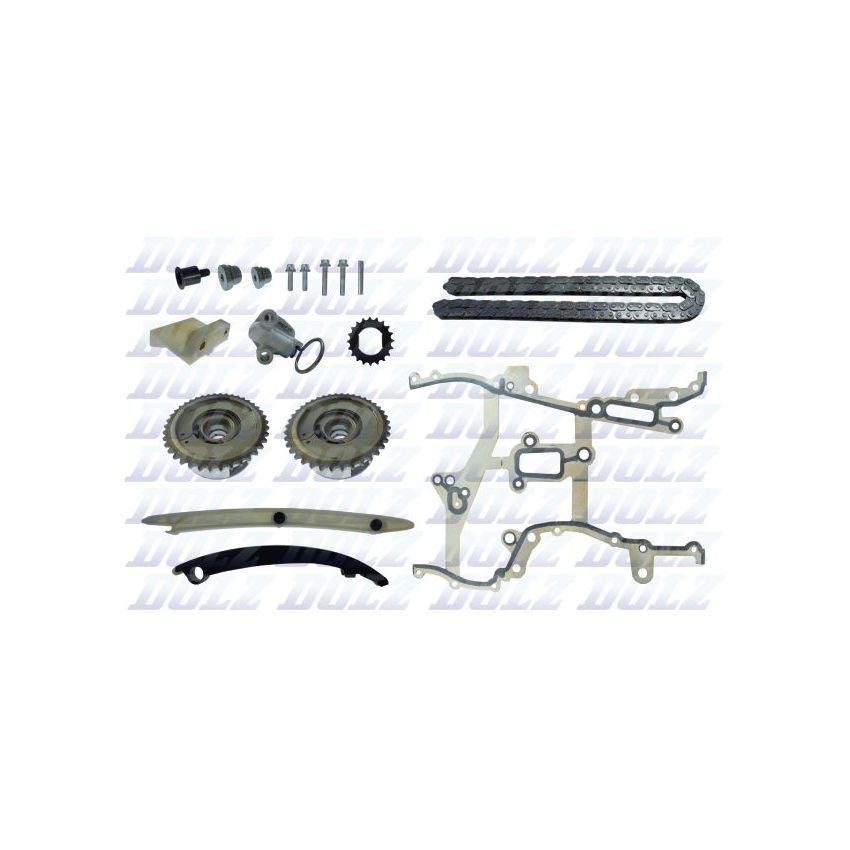 ZESTAW ROZRZĄDU ŁAŃCUCHOWEGO DOLZ SKCO004V OPEL 1.2-1.4 09-
