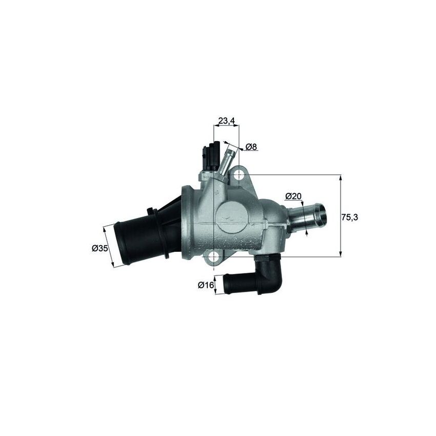 TERMOSTAT MAHLE TI17488 ALFA ROMEO 2.0 01-10