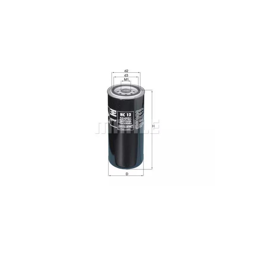 FILTR HYDRAULICZNY KNEHT HC12 .KHD F6L