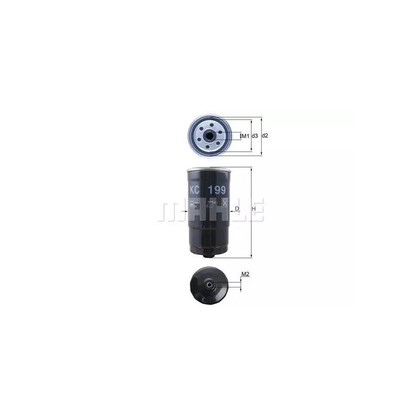 FILTR PALIWA KNEHT KC199 HYUNDAI 2.0CRDI 01-08
