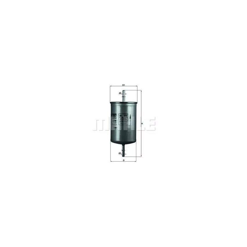 FILTR PALIWA KNEHT KL71 VOLVO 1.6-2.9 94-10