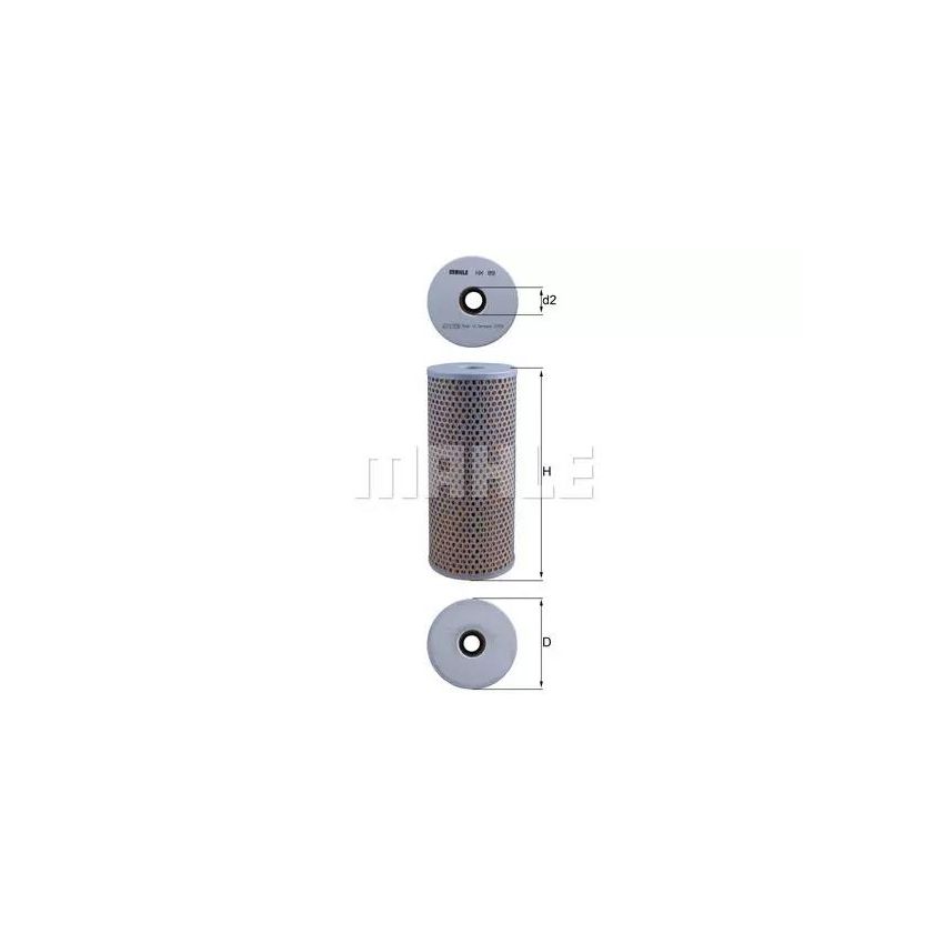 FILTR OLEJU KNEHT HX89 SC DC9 04-19