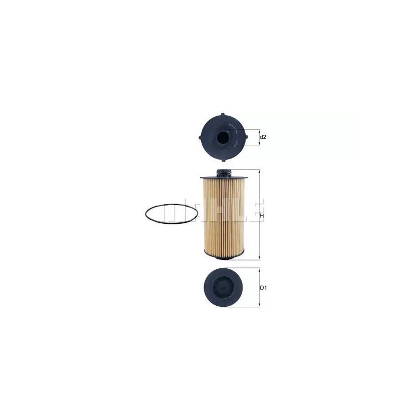 FILTR OLEJU KNEHT OX1186D IVECO F2CFE611 17-