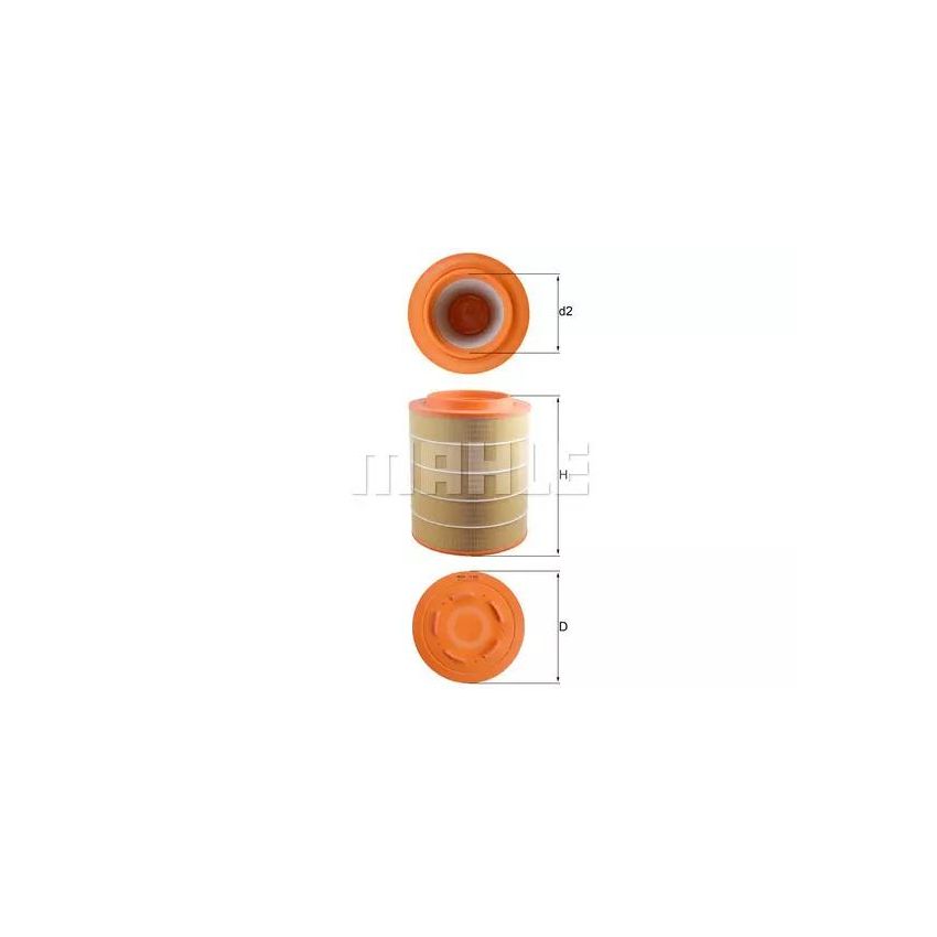 FILTR POWIETRZA KNEHT LX4076 IVECO F2CFE611 06-17