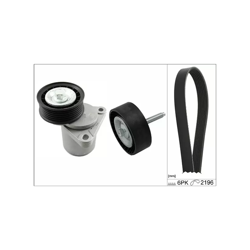 KOMPLET PASKA WIELOROWKOWEGO INA 529021910 FORD 2.0 06-15