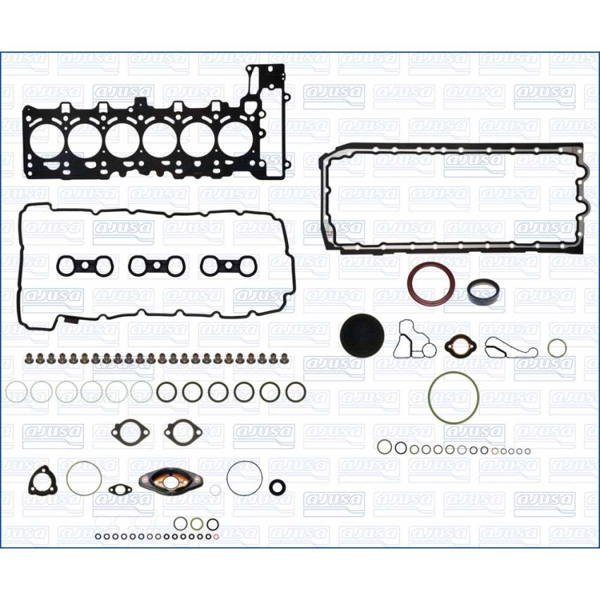 KOMPLET USZCZELEK SILNIKA AJUSA 50517900 BMW 2.5 04-06