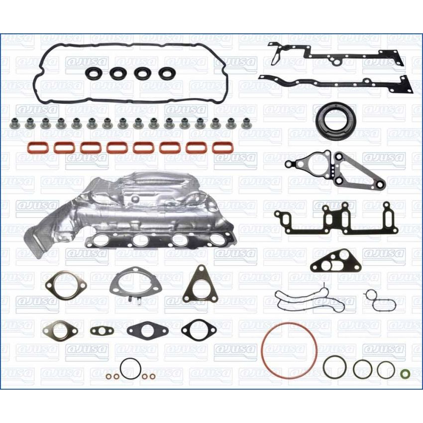 KOMPLET USZCZELEK SILNIKA AJUSA 51068800 FORD 2.2TDCI 07-14