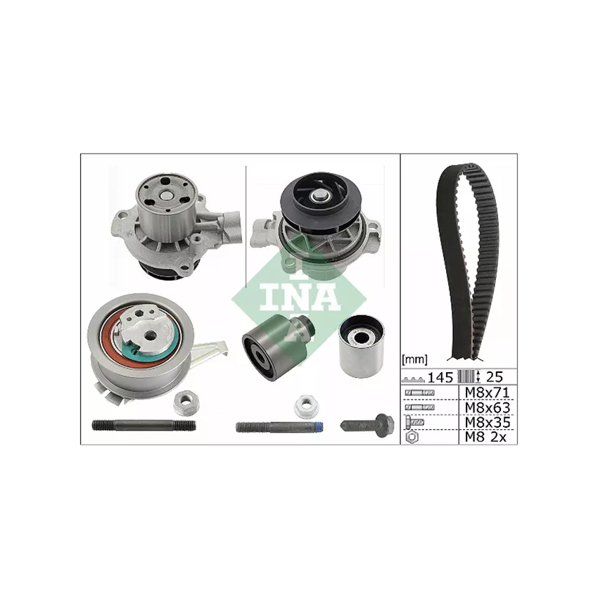 KOMPLET ROZRZĄDU INA 530069931 VW 1.6-2.0D 13-19