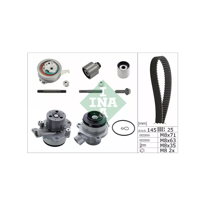 KOMPLET ROZRZĄDU INA 530065032 VW 1.6-2.0D 13-19