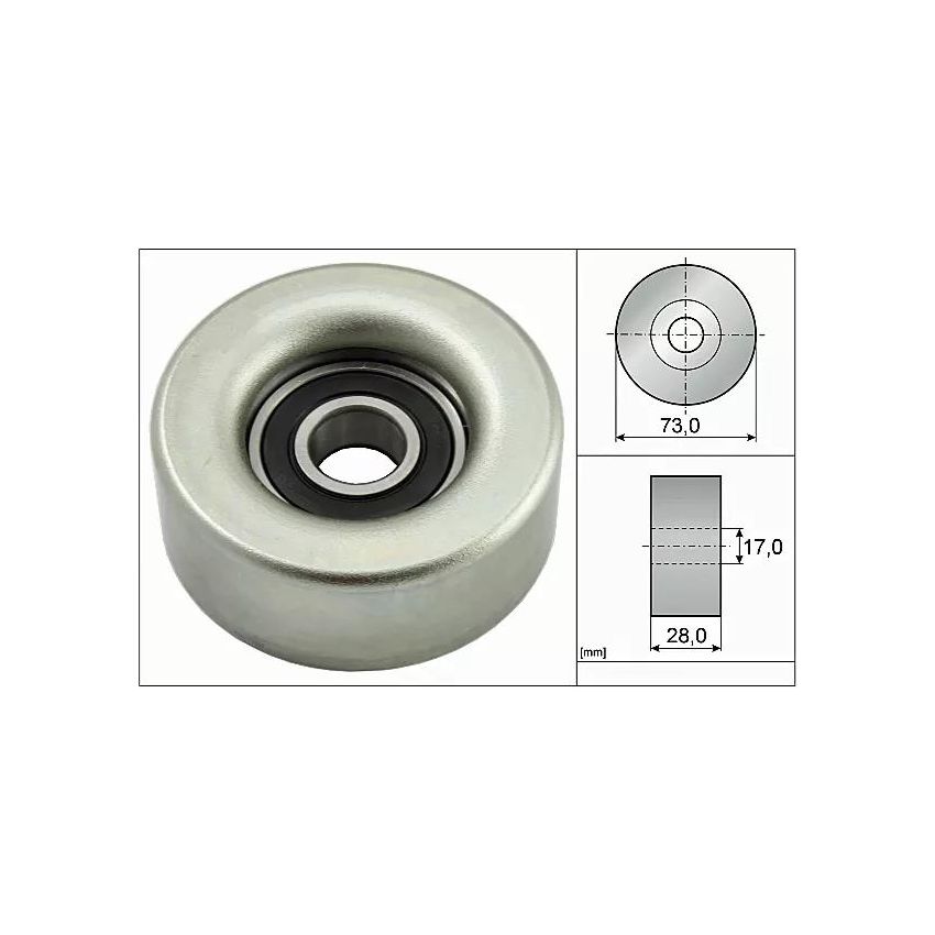 NAPINACZ PASKA INA 532078310 MAZDA 1.3-1.6 03-15