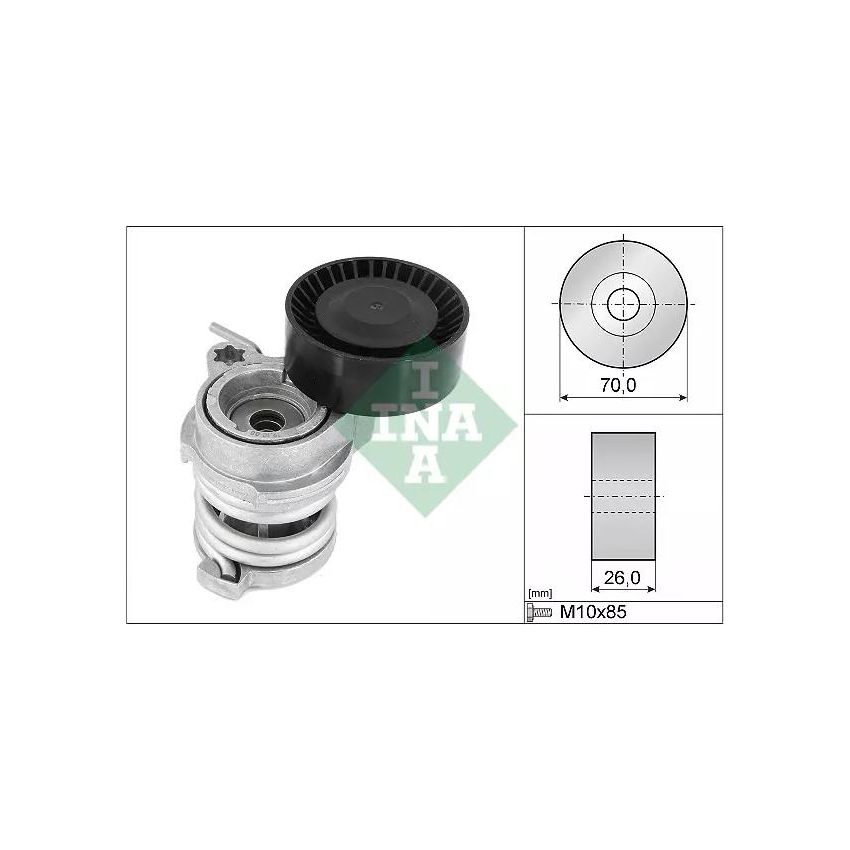 NAPINACZ PASKA INA 534070810 BMW 1.6-2.0 99-15