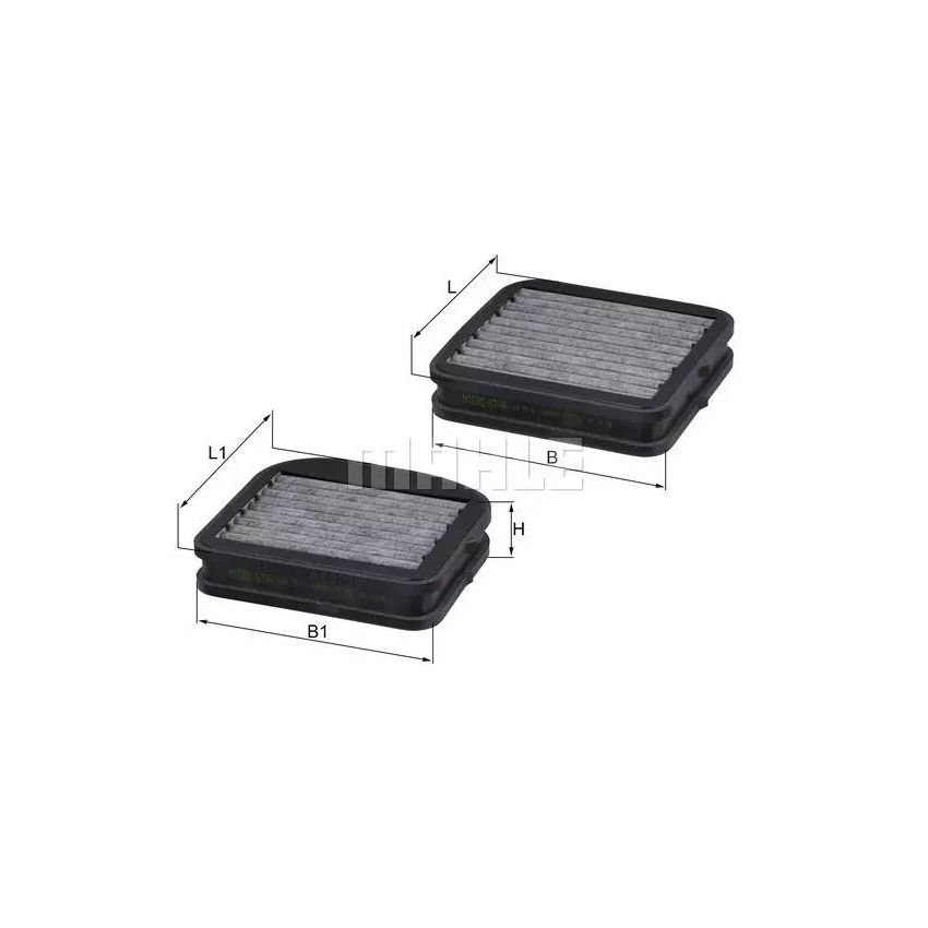 FILTR KABINOWY KNEHT LKK72/S MERCEDES 2.0-6.3 95-10