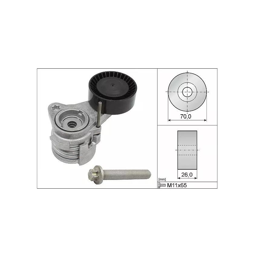 NAPINACZ PASKA INA 534025210 BMW 2.5-3.0 04-13