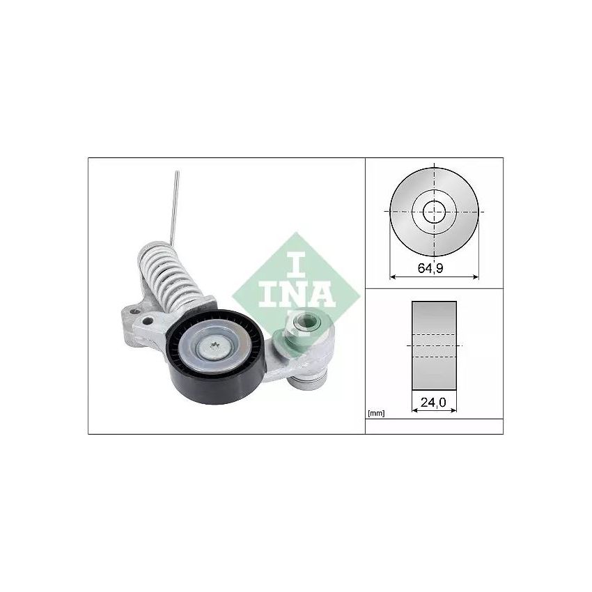 NAPINACZ PASKA INA 534070210 VOLVO 1.5-2.0 13-21