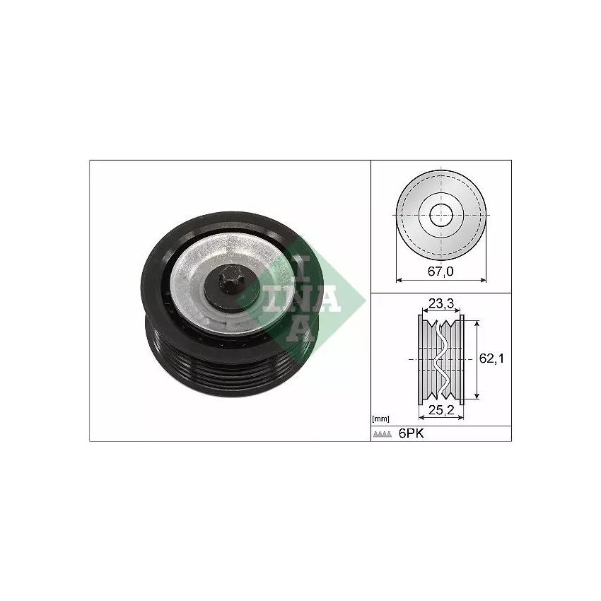 NAPINACZ PASKA INA 532061910 FIAT 1.6-2.2 07-21