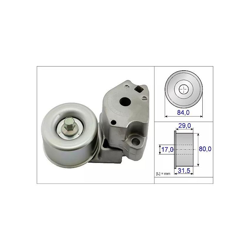 NAPINACZ PASKA INA 534047710 MITSUBISHI 2.5D 05-15