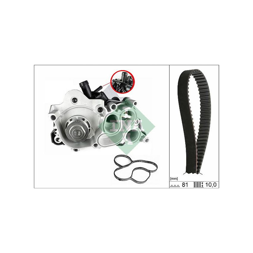 KOMPLET ROZRZĄDU INA 530074330 VW 1.0 11-20