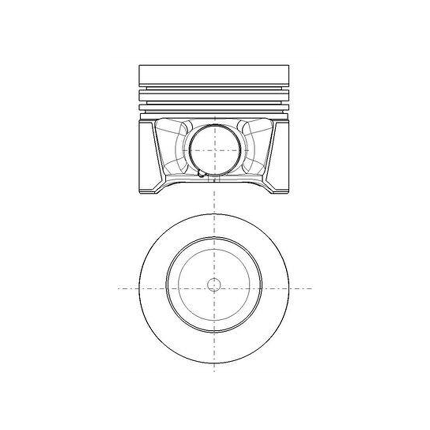 TŁOK MAHLE 028PI00179002 0.50 VW 1.6TDI 14-