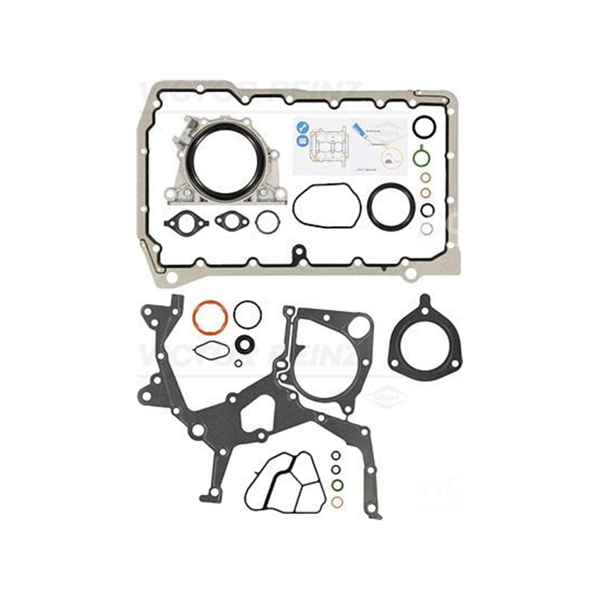 KOMPLET USZCZELEK BLOKU VICTOR REINZ 08-39298-01 BMW 2.0D 01-12