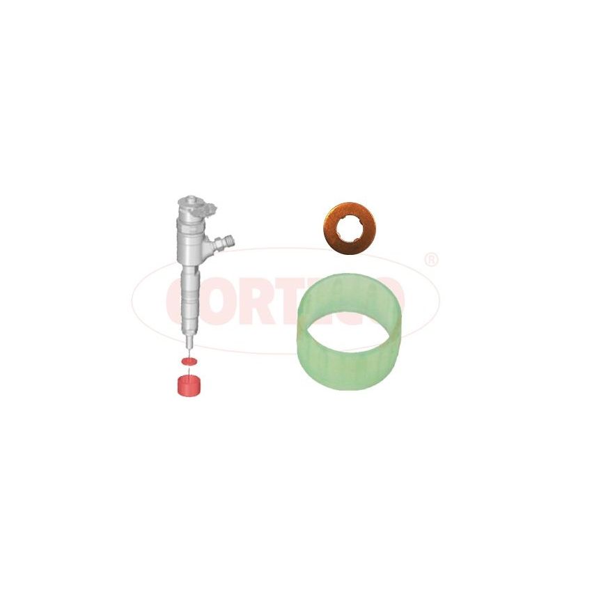 KOMPLET USZCZELEK WTRYSKIWACZA COR 49445014 PSA 1.4-1.6HDI 05-