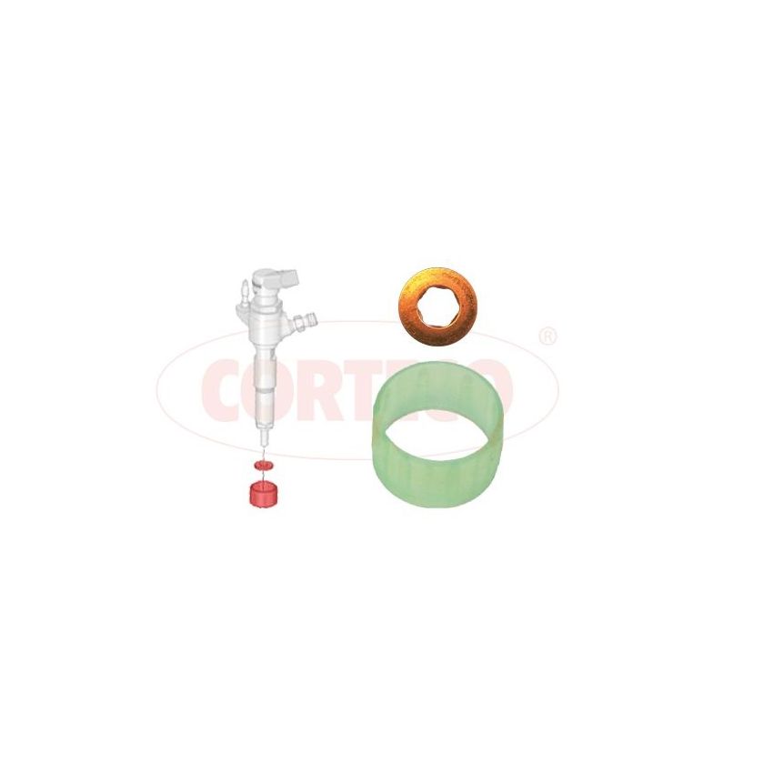 KOMPLET USZCZELEK WTRYSKIWACZA COR 49445015 PSA 1.6HDI 08-