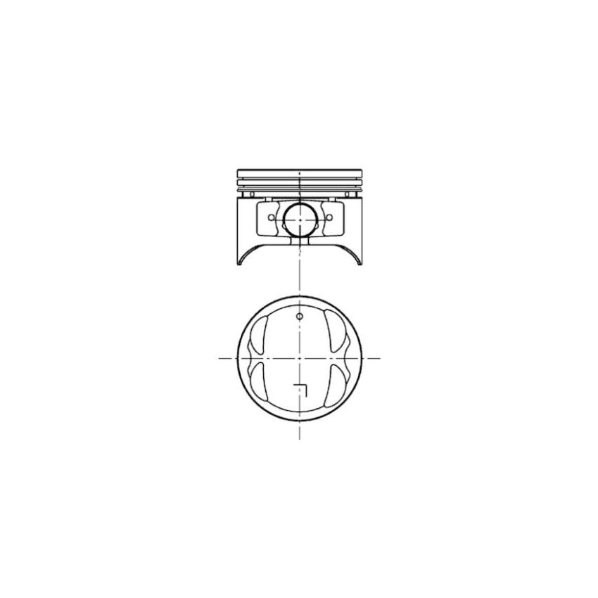 TŁOK KOLBENSCHMIDT 40062610 0.50 TOYOTA 2.0 86-01