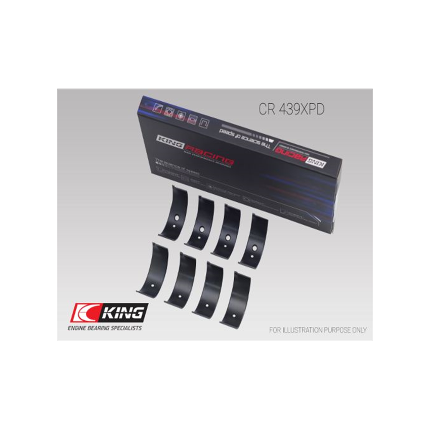 PANEWKI KORBOWODOWE KING BEARINGS CR439XPD STD HONDA RACING 1.8-2.0 82-