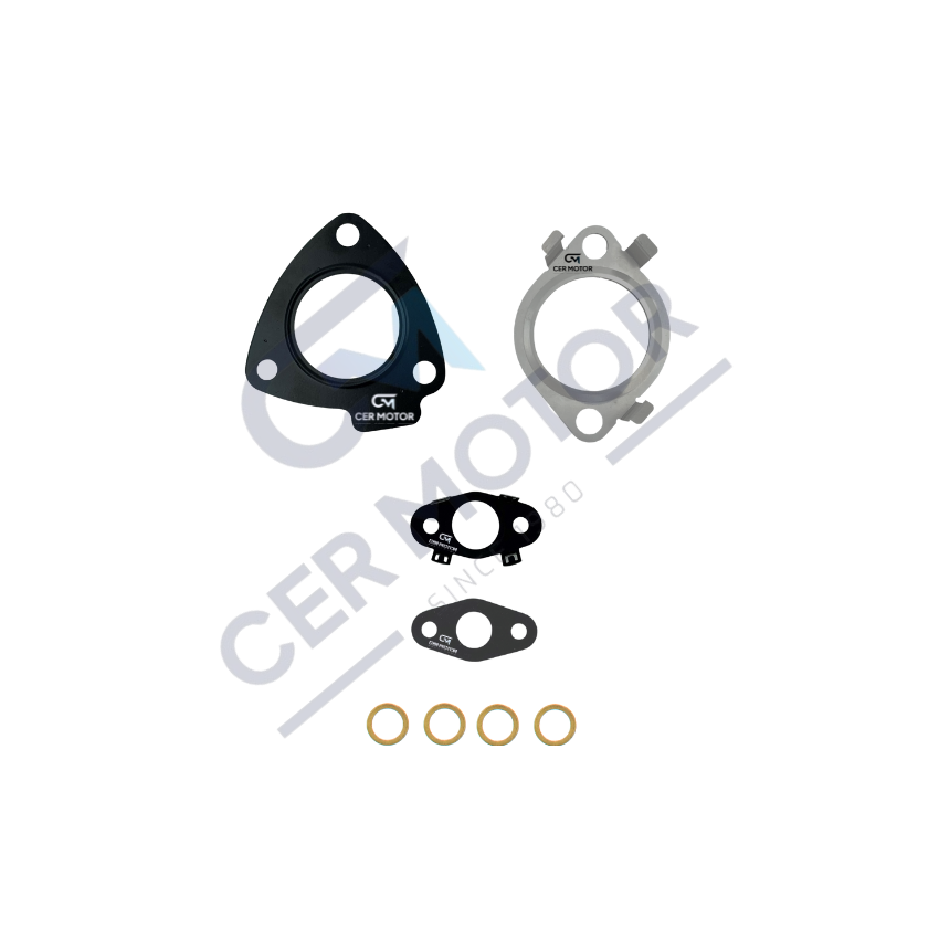 KOMPLET USZCZELEK TURBOSPRĘŻARKI CER A9098B ROVER 3.0TD 09-