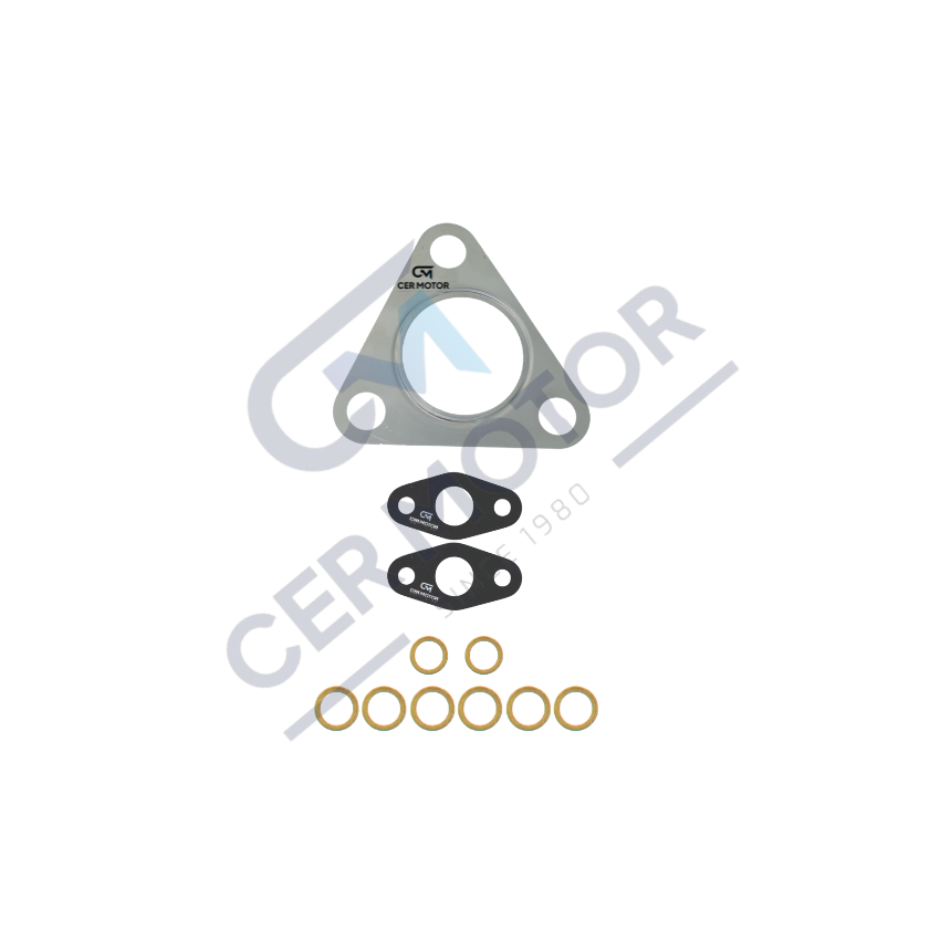 KOMPLET USZCZELEK TURBOSPRĘŻARKI CER A9091A RENAULT 1.9DCI 05-