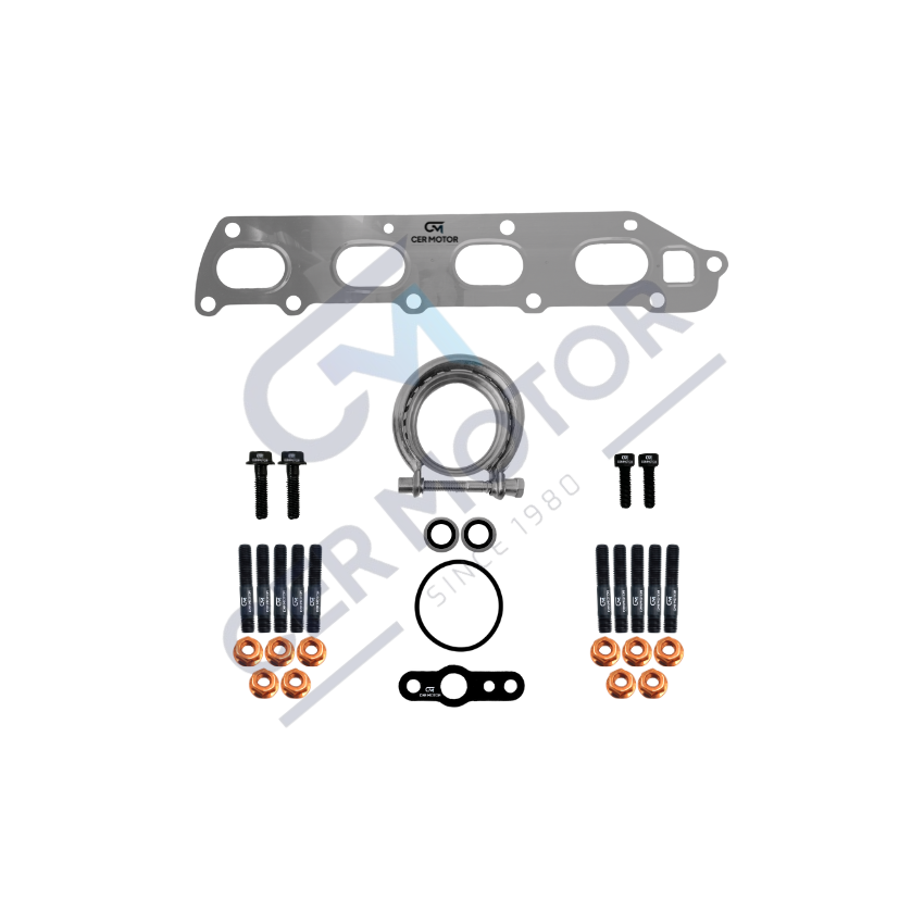KOMPLET USZCZELEK TURBOSPRĘŻARKI CER A11825B PSA 2.0HDI 14-