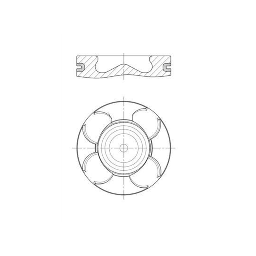 TŁOK MAHLE 007PI00156002 0.50 FIAT 1.6MJT 08-