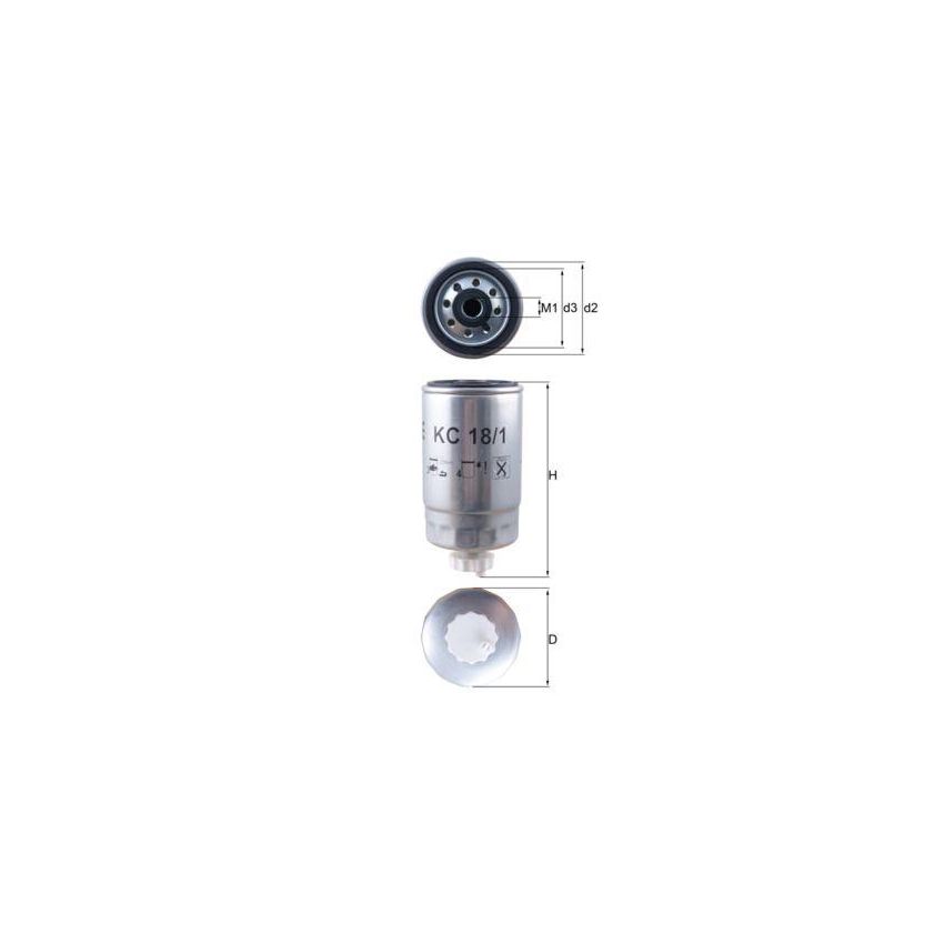 FILTR PALIWA KNEHT KC18/1 DAF CD85