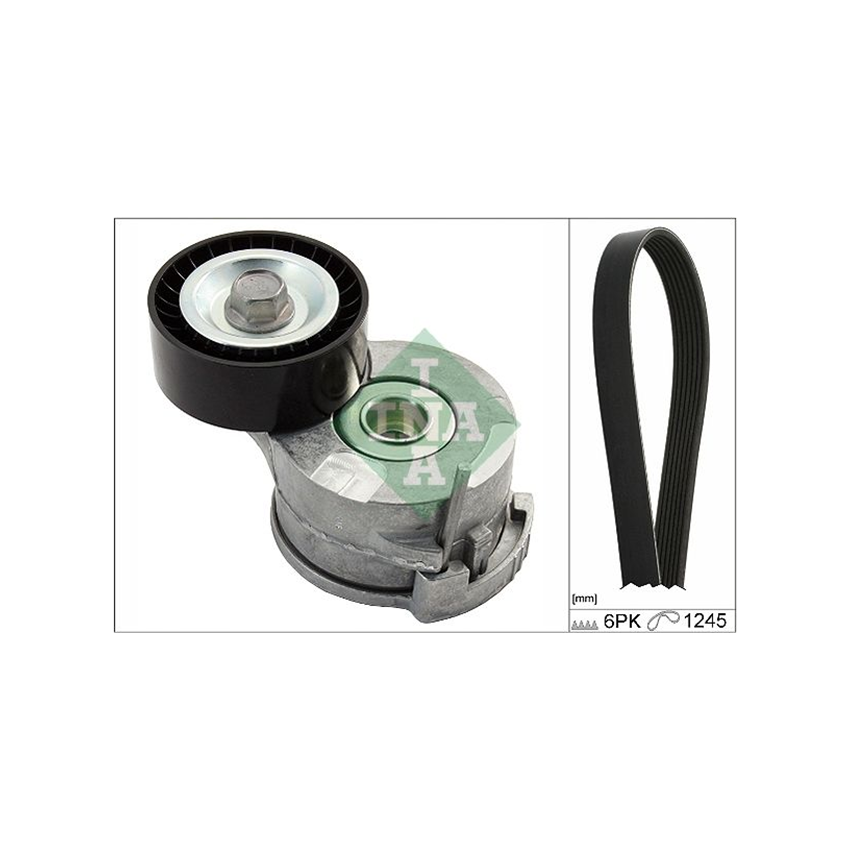 KOMPLET PASKA WIELOROWKOWEGO INA 529029110 PSA 2.0HDI 06-18