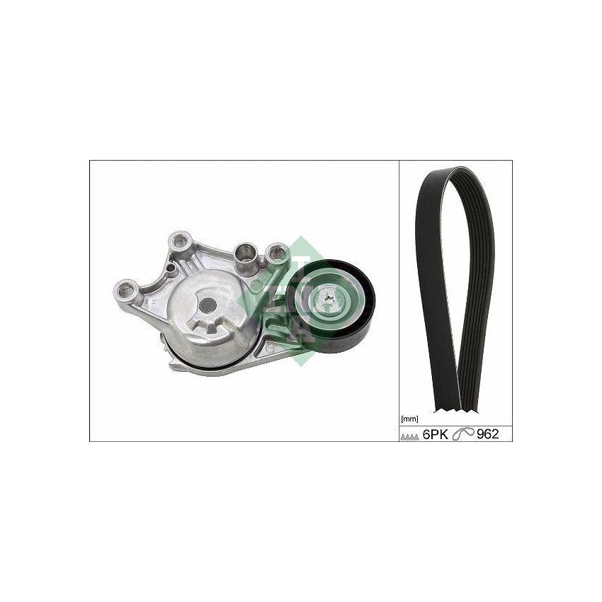 KOMPLET PASKA WIELOROWKOWEGO INA 529033510 PSA 1.6HDI 10-21