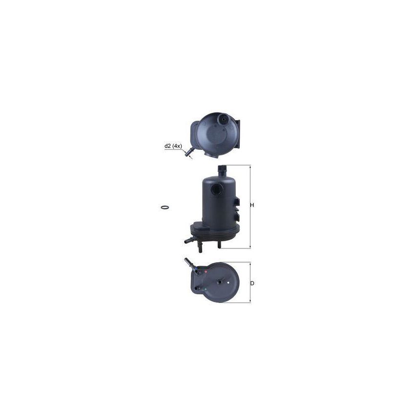 FILTR PALIWA KNEHT KL633D NS/ RENAULT 1.5DCI 01-12